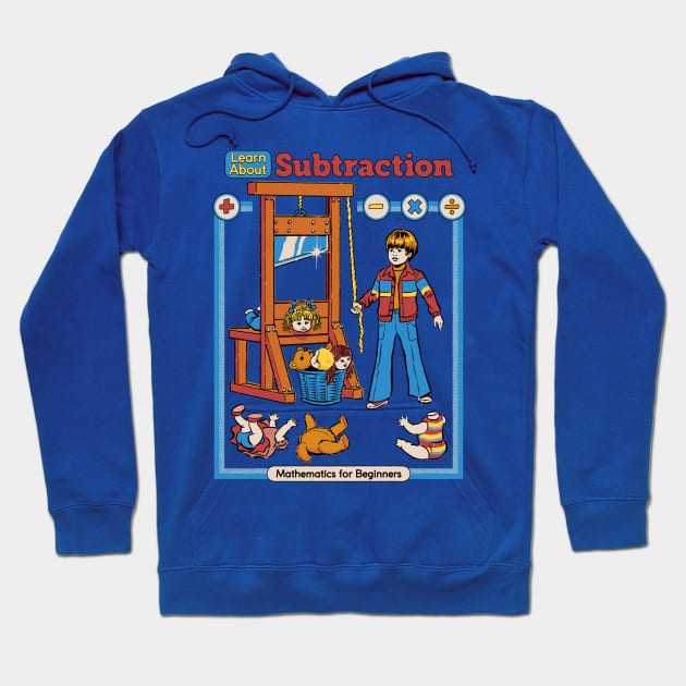 Learn About Subtraction Hoodie by Steven Rhodes